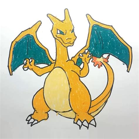 Pokemon Charizard Drawing at GetDrawings | Free download