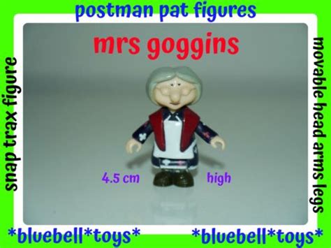 Postman Pat Figures MRS GOGGINS Snap Trax Figure with Movable Parts 4,5 cm | eBay