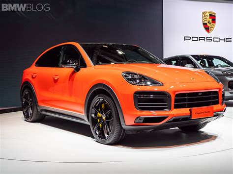 2019 Shanghai Motor Show - The New Porsche Cayenne Coupe makes its debut