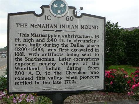 The McMahan Indian Mound (Sevierville, TN): Address, Historic Site Reviews - TripAdvisor