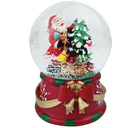 Santa Topping the Tree - 3.93" Snow Globe – Thomas Kinkade Studios