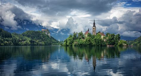 Download Lake Bled Church Slovenia Religious Assumption Of Mary Church ...