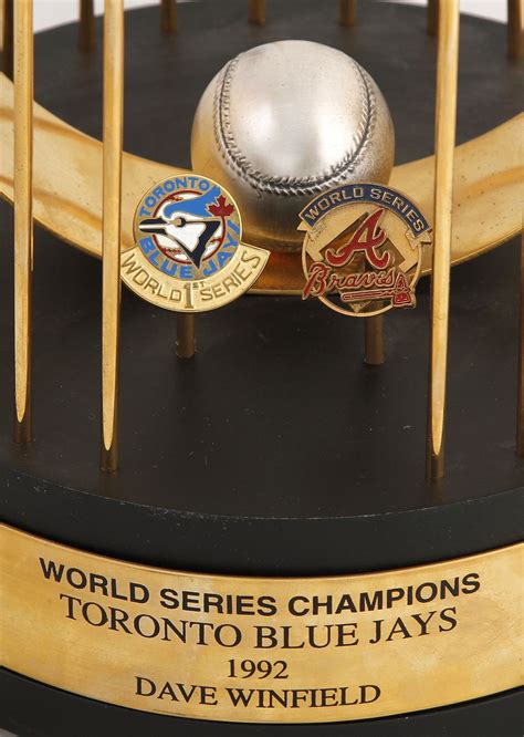 Lot Detail - 1992 Dave Winfield Toronto Blue Jays World Series Trophy