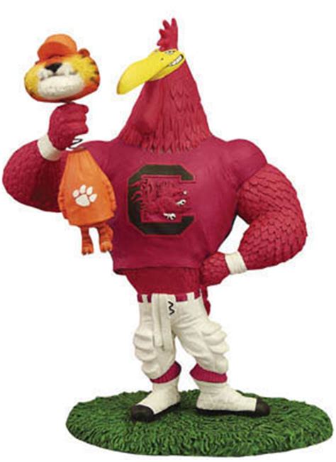 South Carolina Gamecocks NCAA College Rivalry Mascot Figurine