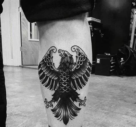 German Black Eagle Tattoo