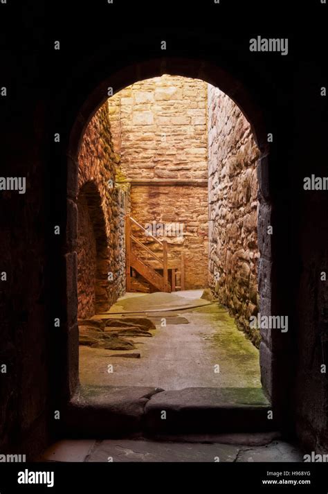 Craigmillar castle interior hi-res stock photography and images - Alamy