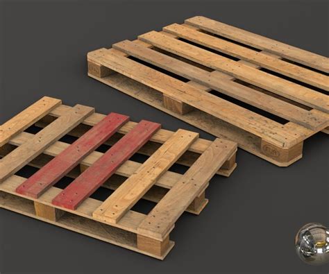 ArtStation - Wood Euro Pallets Collection | Game Assets