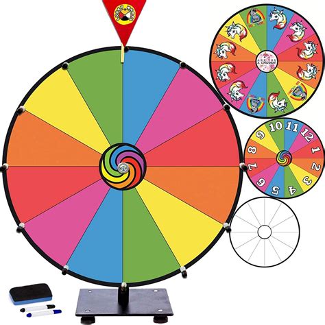 Prize Wheel 15 inch for fundraising, drinking party, team events, Metal ...