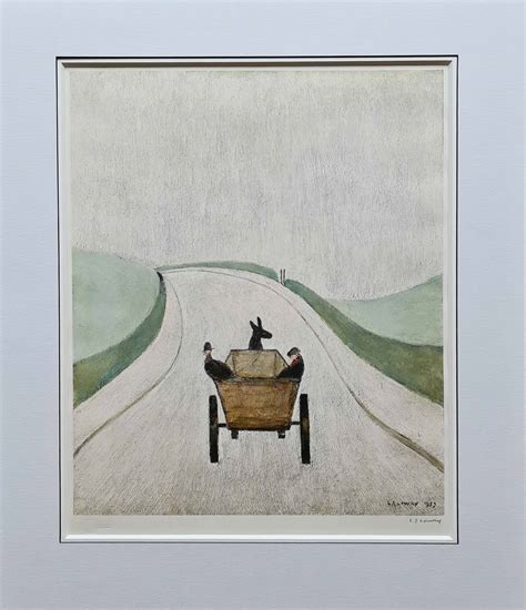 lowry-cart, print, signed