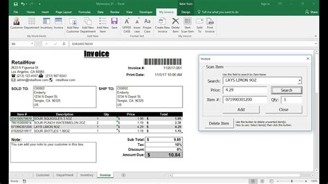 Excel Inventory Template Barcode Scanner | TUTORE.ORG - Master of Documents