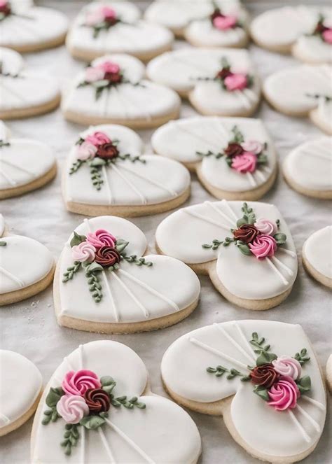 Over 35 heart-shaped Valentine's Day cookies that are perfect for your love - Over 3… | Sugar ...