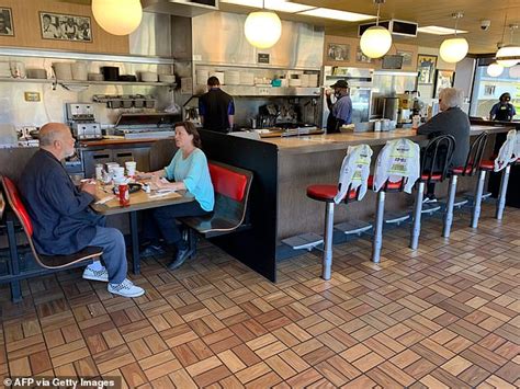 Waffle House restaurants in Georgia begin dine-in again | Daily Mail Online