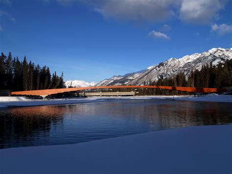 Bow River Pedestrian Bridge - Architizer