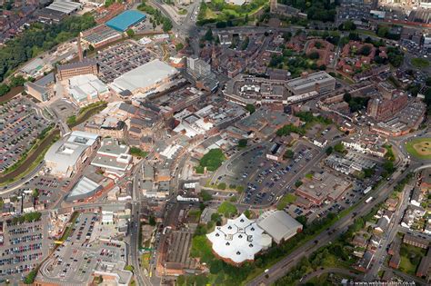 Kidderminster from the air | aerial photographs of Great Britain by Jonathan C.K. Webb