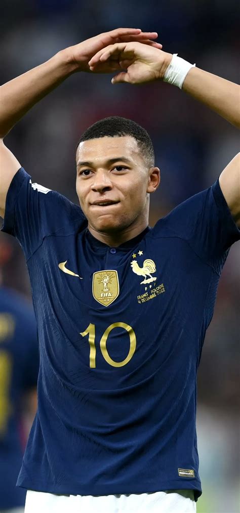 1080x2312 Resolution Kylian Mbappe French FIFA Qatar 2022 1080x2312 ...