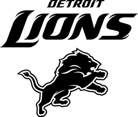 Detroit Lions NFL Logo Decal 050 | Etsy