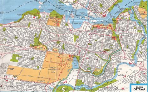 Mapas de Ottawa - Canadá | MapasBlog