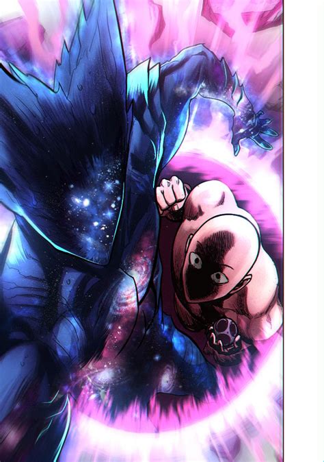 Garou vs Saitama colored by me : r/OnePunchMan