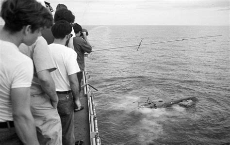 When the US military pushed helicopters overboard to make room for the ...