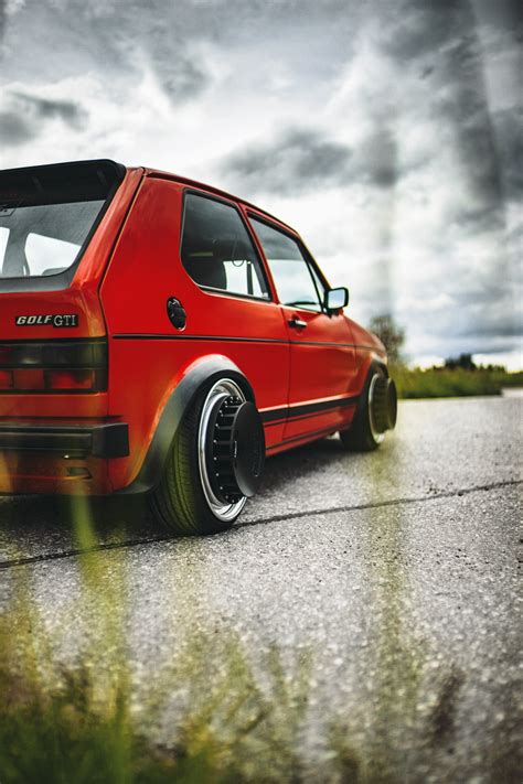 Фотосессия VW Golf Mk1 Stance на Worthersee 2019