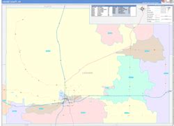 Laramie County, WY Wall Maps - MapSales