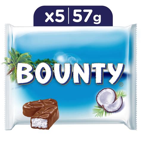 Bounty Milk Chocolate Bars 57g x 5pcs Online at Best Price | Covrd ...