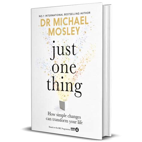 Just One Thing by Michael Mosley | Waterstones