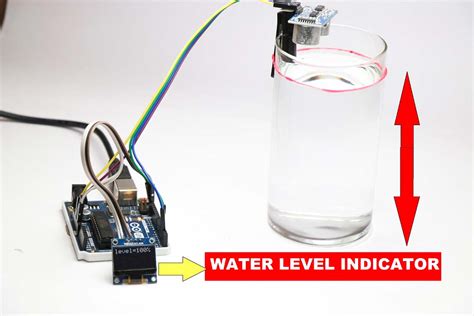 Arduino Water Level Indicator using Ultrasonic sensor and OLED