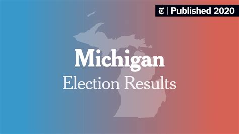 Michigan Presidential Republican Primary Election Results - The New York Times