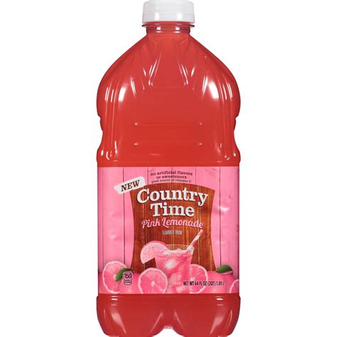 Country Time Pink Lemonade Ready-to-Drink Soft Drink 64 fl oz Bottle ...