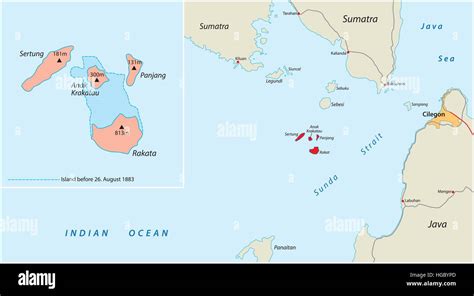 Krakatoa Stock Vector Images - Alamy