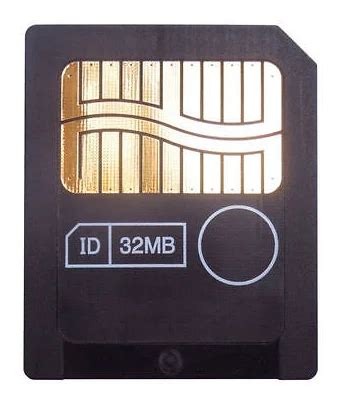 32MB 3.3V Smart Media Card Made By TOSHIBA SmartMedia Card SM Memory ...