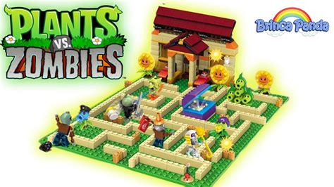 Lego Plants vs Zombies PVZ Playset Unboxing - YouTube