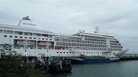 Silver Shadow Cruise Ship visits Puerto Princesa City