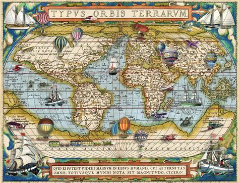 Jigsaw Ravensburger World Map Jigsaw Puzzle 2000-Piece Puzzles