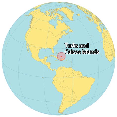 Map of Turks and Caicos - GIS Geography