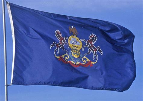 Pennsylvania State Flags - Nylon & Polyester - 2' x 3' to 5' x 8' | US Flag Store