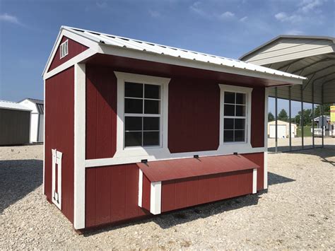 8x12 Chicken Coop - Southern Hills Mini Barns