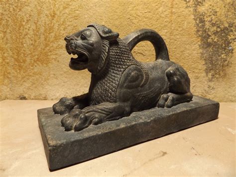 Persian Lion weight statue replica - Achaemenid period sculpture ...