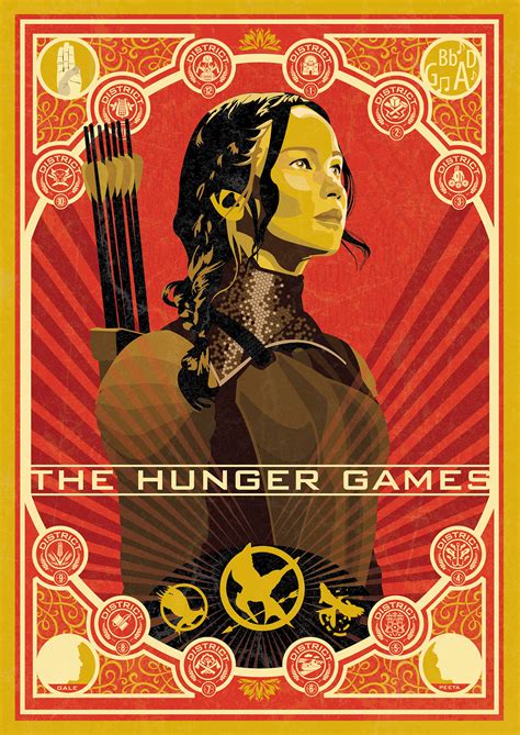 The Hunger Games Tribute Poster on Behance