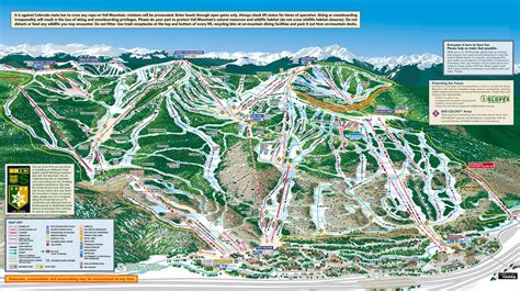 Vail Trail Maps : Adaptive Spirit