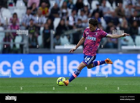 Torino, Italy. 03rd May, 2023. Nicolo Fagioli of Juventus Fc controls ...