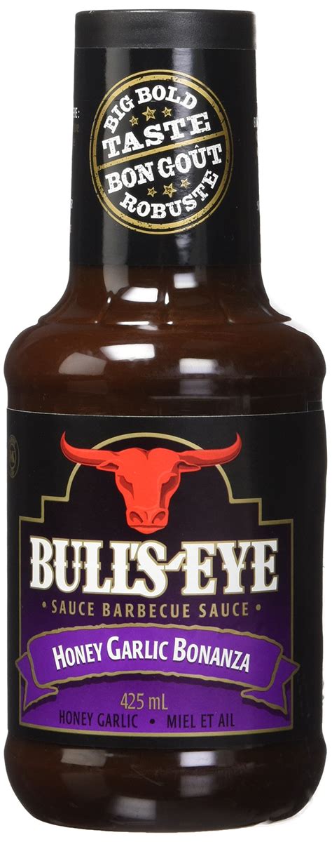 Bullseye Honey Garlic Bonanza BBQ Sauce, 425ml/14oz, {Imported from Canada} | eBay