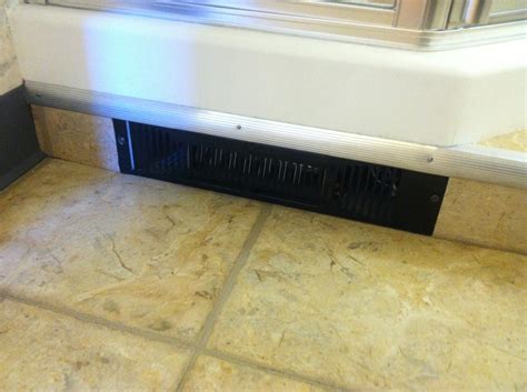 Toe kick heater for the kitchen. It might be cold out, but you have warm tootsies! | Low energy ...