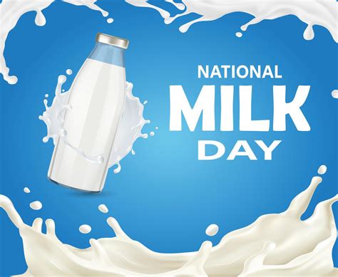 National Milk Day Vector Illustration. 16887898 Vector Art at Vecteezy