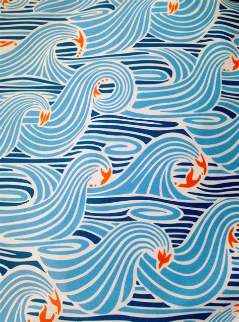 Wave print designed by Studio Bonnie Pattern Design, Print Design, Tropical, Wave Print, Bonnie ...