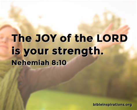 The Joy of The Lord is Your Strength – Shareable Image – Bible Inspirations