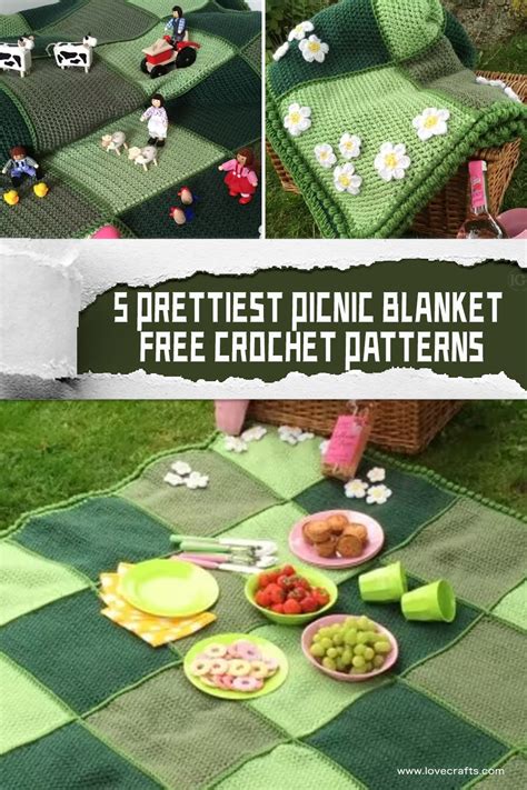 Crochet Picnic Blanket Patterns - iGOODideas.com