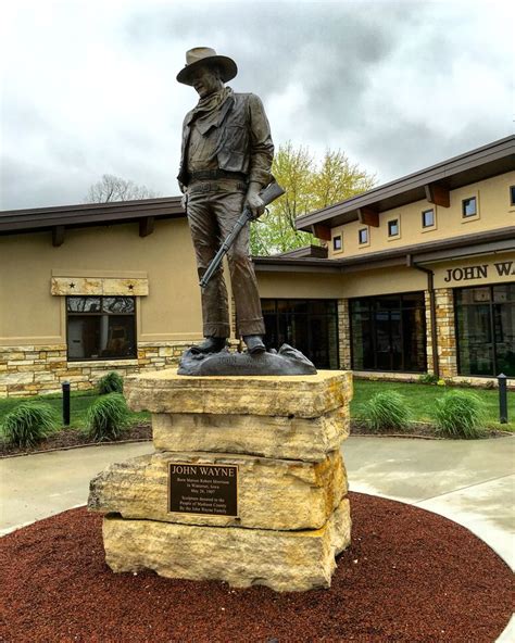 John Wayne Museum in Winterset, Iowa. | Iowa travel, Winterset, Iowa