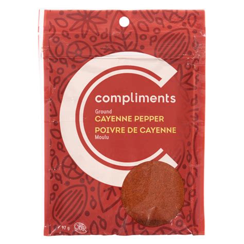 Spice Ground Cayenne Pepper 97 g | Compliments.ca